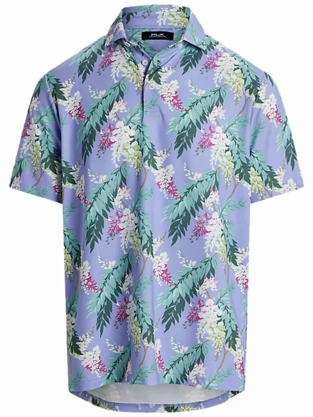 NWT RLX Ralph Lauren Men's Lightweight Airflow Jardin Floral Golf Polo Shirt